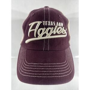 Texas A&M Aggies Embroidered Mesh Back Snapback Hat Cap Captivating HW
